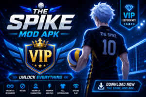 The Spike Mod APK VIP version with unlimited money and unlock everything
