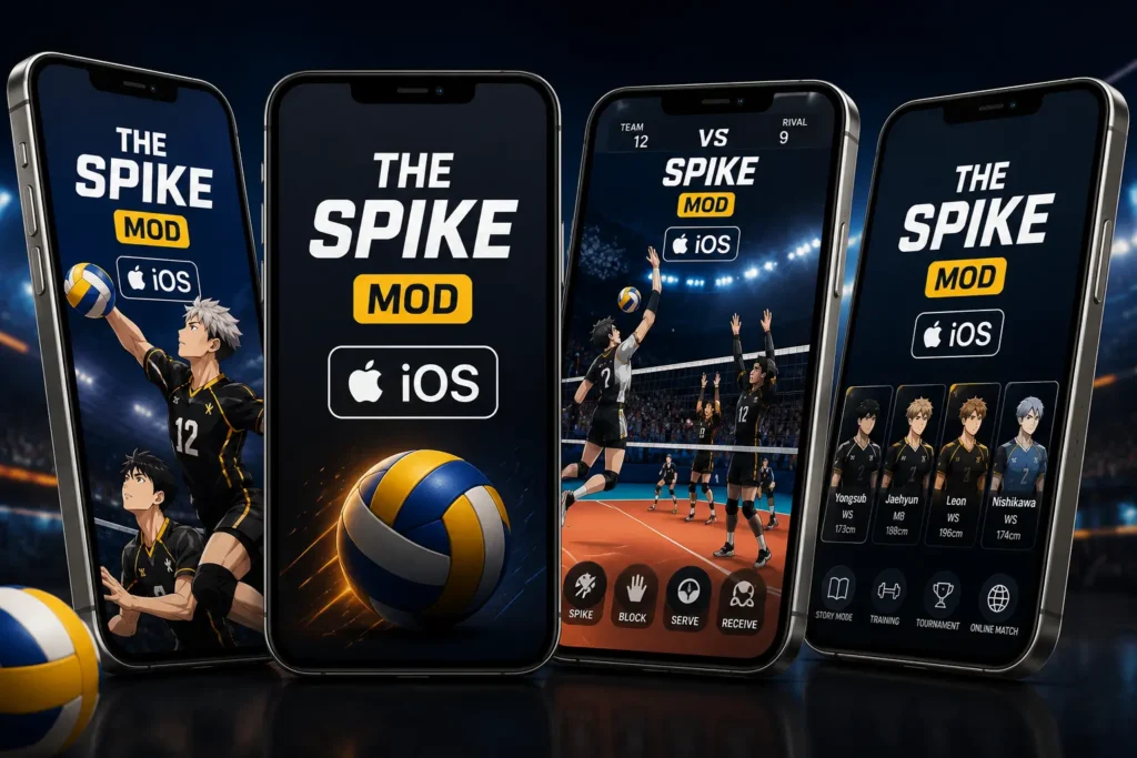 The Spike Mod iOS on iPhone